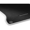 Jeu 4 Tapis Velours Noir & Gris Cristal CLA W117