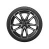 Jante AMG CLA W118 - 8,5 J x 19 pouces ET 55,2 - Finition Naturel Brillant Noir