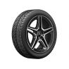 Jante AMG Mercedes CLA W118 - 8 J x 18 pouces ET 49 - Finition Naturel Brillant Noir