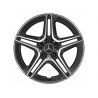 Jante AMG Mercedes CLA W118 - 8 J x 18 pouces ET 49 - Finition Naturel Brillant Noir