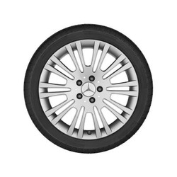 Jante Mercedes Viano Vito Evito 639 - 7,5 J x 18 pouces ET 56 - Argent Vanadium