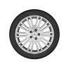 Jante Mercedes Viano Vito Evito 639 - 7,5 J x 18 pouces ET 56 - Argent Vanadium