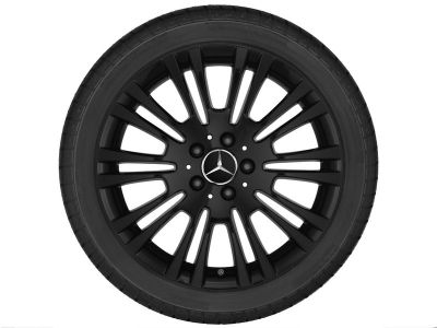 Jante Mercedes Noir Viano Vito Evito 639 - 7,5 J x 18 pouces ET 56 - Coloris noir