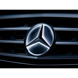Étoile éclairée de calandre GLC W253 Mercedes-Benz