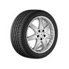 Jante Classe A 169 - 7 J x 17 pouces ET 54 - 7 branches - Argent Titane