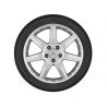 Jante Classe A 169 - 7 J x 17 pouces ET 54 - 7 branches - Argent Titane