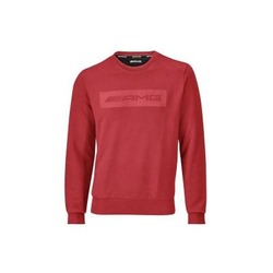 Sweat Rouge Coupe Ajustée AMG Unisexe