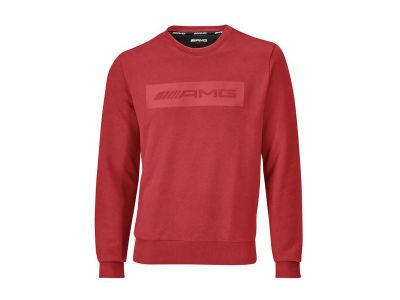 Sweat Rouge Coupe Ajustée AMG Unisexe