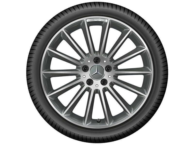 Jante AMG Classe A W177 - 7,5 J x 19 pouces ET 49 - Gris Titane