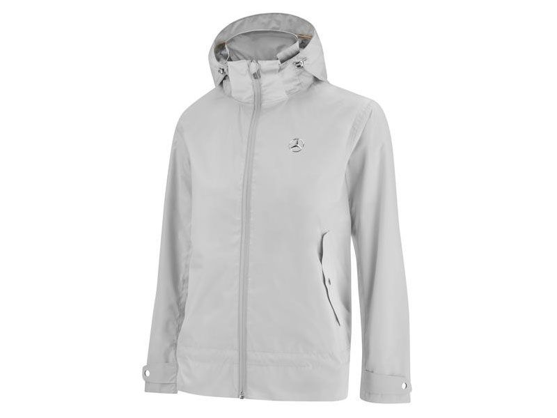 Veste Déperlante Gris Clair Mercedes-Benz pour Femme