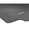 Jeu 4 Tapis Velours Gris GLE W167