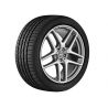 Jante AMG  GLC W253 - 8 J x 19 pouces ET 38 - 5 doubles branches Gris titane