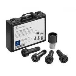 Écrous Antivol de Roues GLS - Noir - M14 x 1-5 x 45