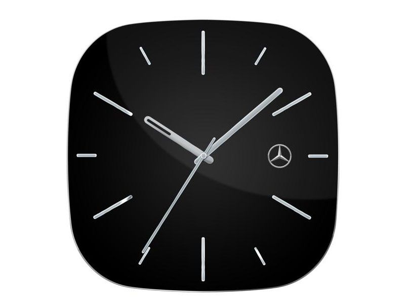 Horloge murale noir, « Business » Mercedes-Benz