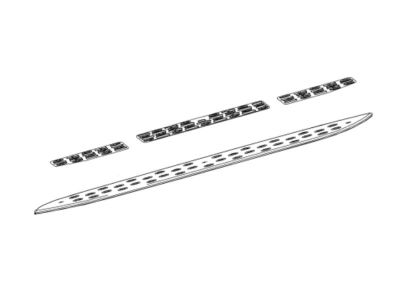 Plaque partie aluminium et picots Droit pour GLE