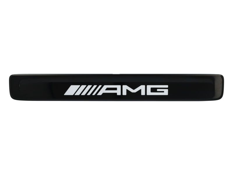 Cache Baguette Seuil éclairée AMG Blanc Avant GLC W254