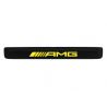 Cache Baguette Seuil éclairée AMG Jaune Avant Classe C W206