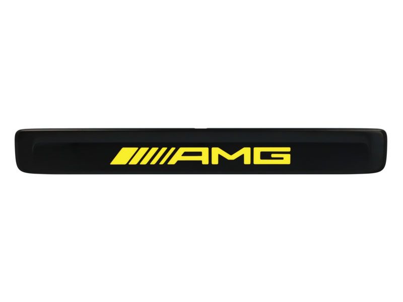 Cache Baguette Seuil éclairée AMG Jaune Avant GLC W254