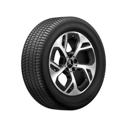 Jante GLC W254 - 9 J x 18 pouces ET 45,7 - Noir - Essieu Arrière - Finition naturel brillant