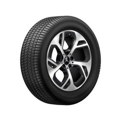 Jante GLC W254 - 9 J x 18 pouces ET 45,7 - Noir - Essieu Arrière - Finition naturel brillant