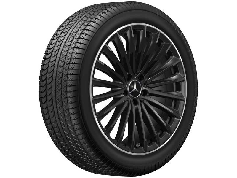 Jante AMG GLC 254 - Multibranches - essieu avant - rebord de jante - 8,5 J x 20 ET 34,5 noir