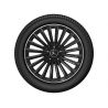 Jante AMG GLC 254 - Multibranches - essieu avant - rebord de jante - 8,5 J x 20 ET 34,5 noir