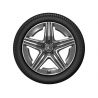 Jante AMG - GLC 254 - essieu avant - 5 doubles branches - 8,5 J x 20 ET 34,5 gris tantale
