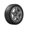 Jante AMG - GLC 254 - essieu avant - 5 doubles branches - 8,5 J x 20 ET 34,5 gris tantale