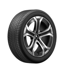 Jante 5 branches GLC 254 - 8,5 J x 20 ET 34,5 Noir