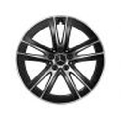 Jante GLC 254 - 5 doubles branches - 8 J x 19 pouces ET 32,5 - Noir