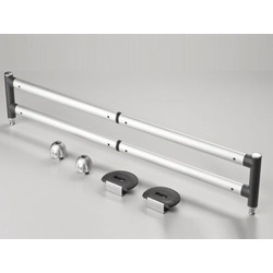 Barres télescopiques pour le coffre, pour plancher de chargement 15 mm, complet