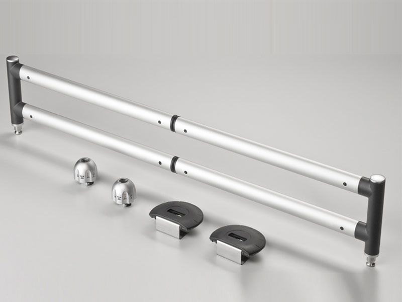 Barres télescopiques pour le coffre, pour plancher de chargement 15 mm, complet