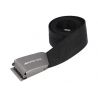 Ceinture noir AMG avec Boucle métallique