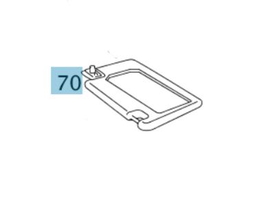 Pare-soleil DROIT PASSAGER Classe SL W230 Mercedes-Benz