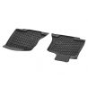 Tapis caoutchouc résistants pour Classe C W206 conducteur / passager
