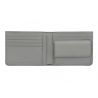 Porte-monnaie en cuir de vachette en argent Mercedes