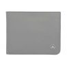 Porte-monnaie en cuir de vachette en argent Mercedes