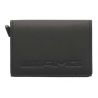 Porte-monnaie AMG Slimwallet en cuir de vachette noir Mercedes