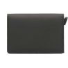 Porte-monnaie AMG Slimwallet en cuir de vachette noir Mercedes