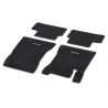 Jeu 4 Tapis Velours Surpiqûre Gris Alpaga CLA W118
