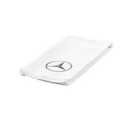 Chiffon blanc 100 % coton Mercedes-Benz