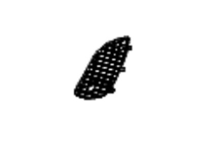 Grille Pare-choc Avant coté Gauche pour GLA W156 Mercedes-Benz