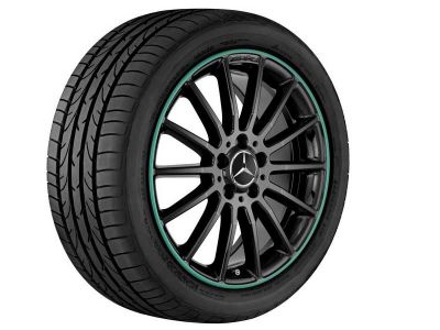 Jante AMG Mercedes CLA W117 - 18 pouces - Noir - Multibranches