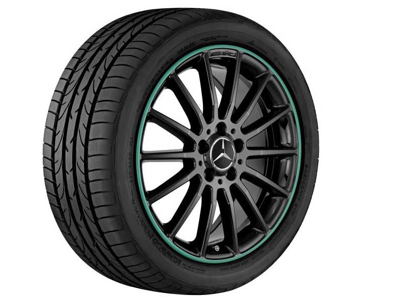 Jante AMG Mercedes CLA W117 - 18 pouces - Noir - Multibranches