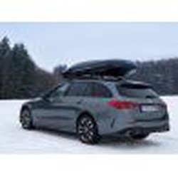 590L Coffre de Toit Noir Mercedes XL + Barres de toit OFFERTES