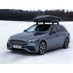 590L Coffre de Toit Noir Mercedes XL + Barres de toit OFFERTES