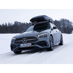 590L Coffre de Toit Noir Mercedes XL + Barres de toit OFFERTES