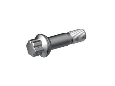 Ecrous Boulons Goujons de roues jantes Gris M14 X 1,5 X 48,5 MM Mercedes-Benz