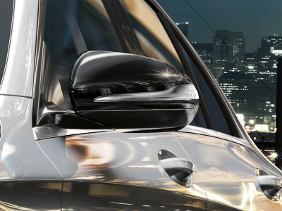 Coque de rétroviseur noir brillant Classe E 213 238 Mercedes-Benz - 2 unités