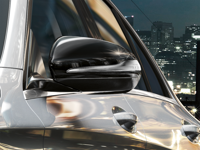Coque de rétroviseur noir brillant Classe E 213 238 Mercedes-Benz - 2 unités
